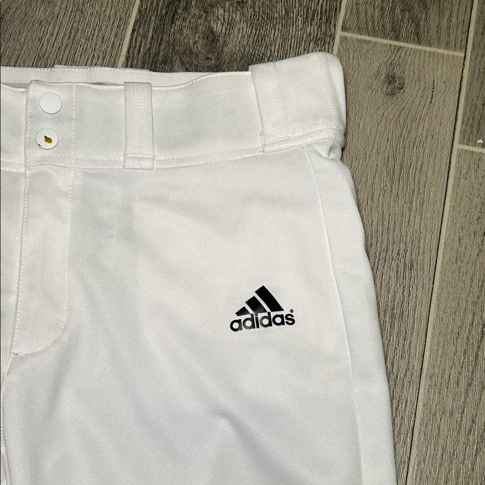 Adidas Kids White Casual Bottoms - Picture 3 of 7
